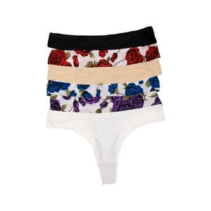 Wealurre Micro Thongs 6-Pack Multi Size M
